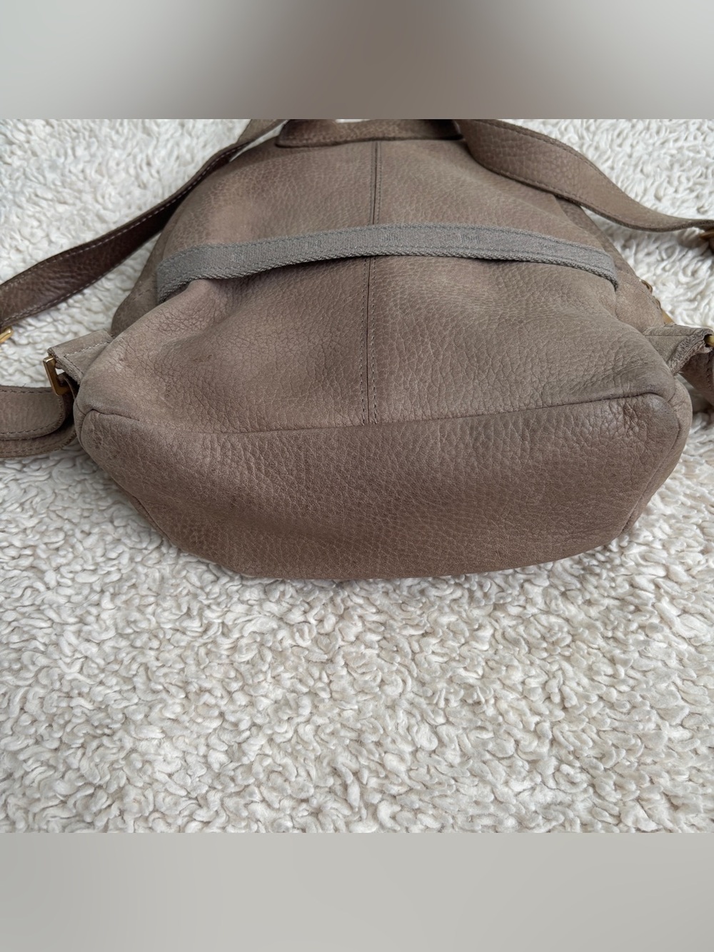 Hammitt Hunter Pebbled Leather Backpack with Gold Hardware - Picture 3 of 16